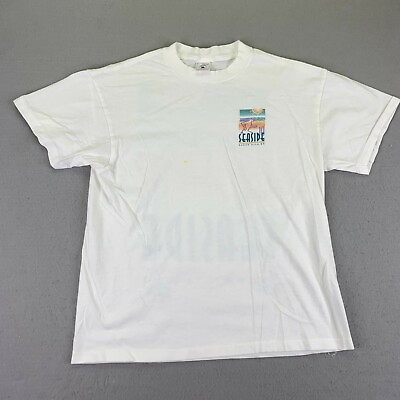 #ad Vintage Delta T Shirt Men Large Seaside 10 Ocean City Maryland Single Stitch Tee $4.99