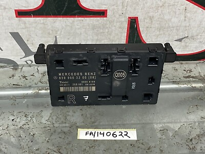#ad AS MERCEDES BENZ W639 VITO FRONT DOOR CONTROL MODULE ECU RIGHT SIDE 6399003200 GBP 70.00
