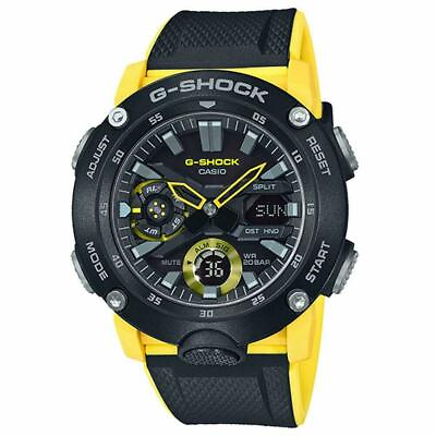#ad Casio G Shock Carbon Core Guard Analog Digital Watch GA2000 1A9 $119.00