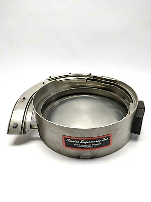 #ad Service Engineering 15” Stainless Steel Vibratory Feeder Bowl $116.99