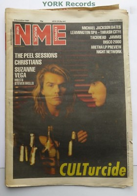 #ad NEW MUSICAL EXPRESS NME December 5 1987 The Cult Peel Sessions GBP 5.99