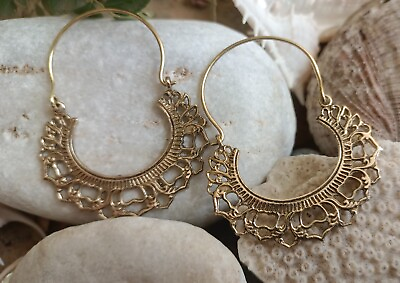 #ad spiral Bohemian spiral earrings hippie earrings boho earrings ethnic jewelry $15.00