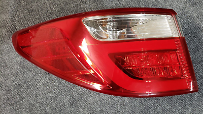 #ad 13 16 Santa Fe LWB Left Rear LR LH Driver Side QTR MTD OEM Brake Tail Light Lamp $159.99