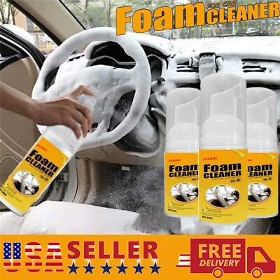 #ad 3PC Multi functional Foam Cleaner Cleaning Spray Powerful Stain Removal Cleaner $16.99