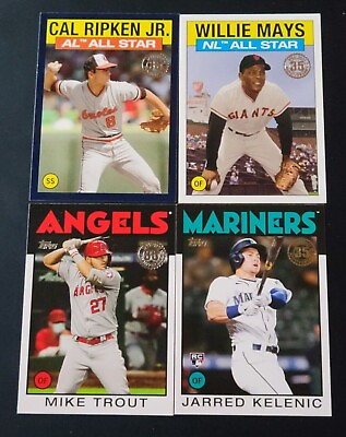 #ad 2021 Topps Series 1 Series 2 1986 35th Anniversary Inserts You Pick $1.20