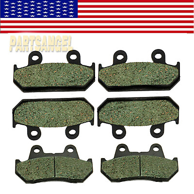 #ad Front Rear Motorcycle Brake Pads For Honda GL1500 Goldwing 1988 1989 1990 $17.41