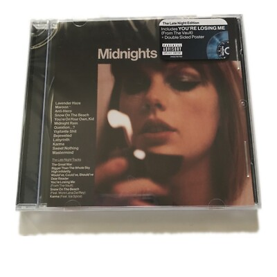 #ad Midnights The Late Night Edition Music Album Taylor Swift English Songs New CD $18.90