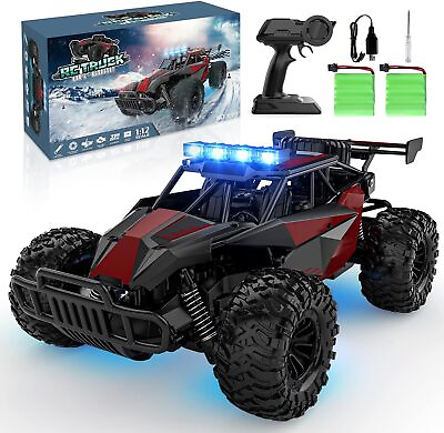 #ad Remote Control Car for boys 2.4GHz High Speed 1:12 Monster RC 33KM H Gifts 8 12 $49.99