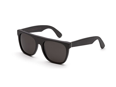 #ad Brand New Retrosuperfuture Sunglasses FZQ Flat Top Black Black black Unisex $137.31