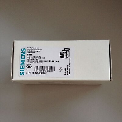 #ad New SIEMENS 1PC In Box 3RT1016 2AF04 Contactor 110VAC One year warranty $123.00