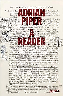 #ad Adrian Piper : A Reader Paperback by Piper Adrian ART ; Butler Cornelia ... $37.36