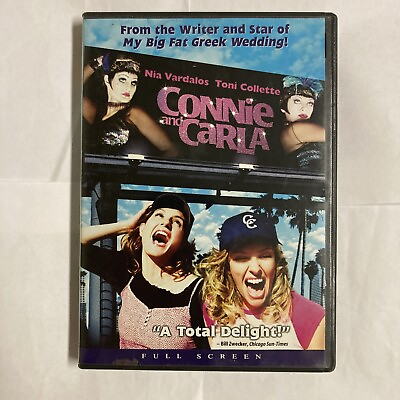 #ad Connie and Carla DVD 2004 Full Frame $2.50