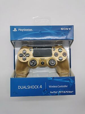 #ad Controller PlayStation Wireless 4 Sony Dualshock USB Electric PS4 Golden Gamepad $36.59