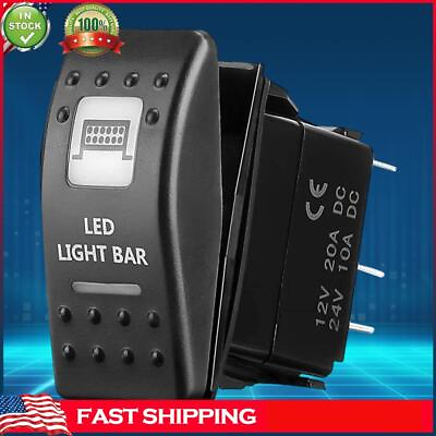 #ad #ad LED Light Bar Rocker Switch 12V 24V LED Lamp Buttons for ATV UTV Car Truck RV $7.02