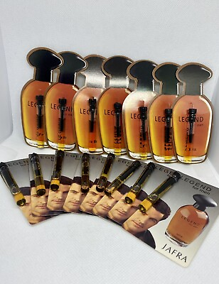 #ad Lot of 15 LEGEND by Jafra Cologne Sample Vials 0.03 fl oz For Men Made in Mexico $22.00