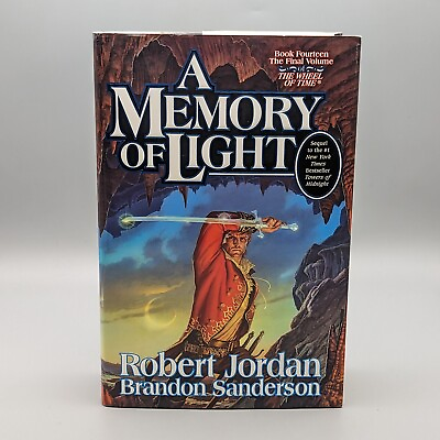 #ad A Memory of Light Robert Jordan The Wheel of Time 2013 First Edition 1st Print $34.80