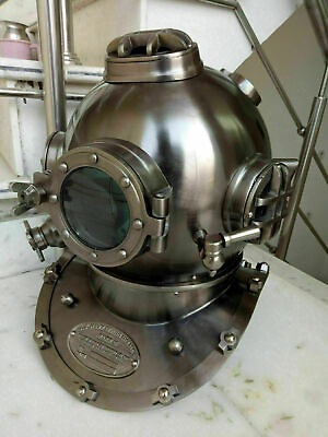 #ad Nautical Antique Mark V Deep sea 18quot; Marine Diving Helmet Vintage diver helmets $149.00