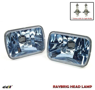 #ad Left Right RAYBRIG Blue Headlight For Silvia Gazelle 180SX AE86 FC3S AW11 SW20 $164.70