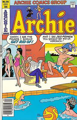 #ad Archie #296 FN; Archie September 1980 Swimsuit Cover we combine shipping $8.75