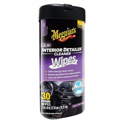 #ad Meguiar#x27;s Quik Interior Detailer Multi Surface Cleaner Wipes 30 ct Pack of 5 $37.15