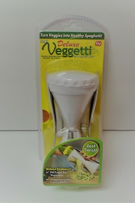 #ad Delux Veggetti Spiral Vegetable Cutter New Free Shipping $18.88