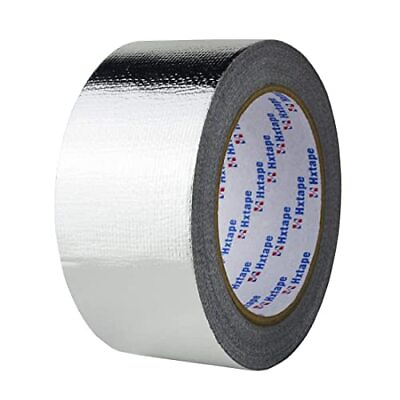 #ad Glass Fiber Cloth Aluminum Tape Silver 6mil x 2quot; x 66ft Perfect for HVAC Seal... $19.04