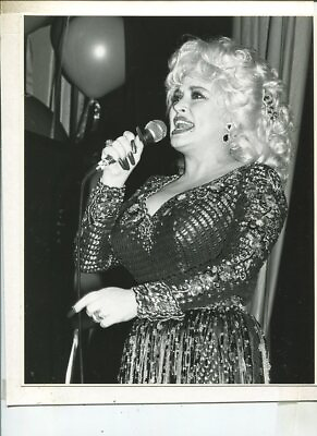 #ad Dolly Parton Waldorf Astoria Ballroom 1985 movie press photo MBX11 $24.99