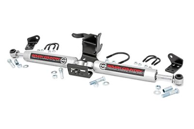 #ad Rough Country N3 Dual Steering Stabilizer for 18 24 Jeep JL Gladiator JT 87304 $124.95