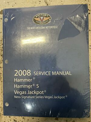 #ad 2008 Polaris Victory HAMMER HAMMER S VEGAS JACKPOT Service Shop Repair Manual $219.95