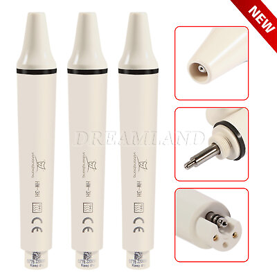 #ad 3X Dental Ultrasonic Scaler Piezo Handpiece fit EMS for Scaling Tips clean teeth $68.97