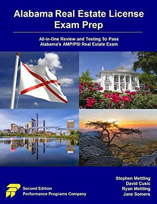 #ad Alabama Real Estate License Exam Prep: All in One Review and Testing to Pass Al $44.99