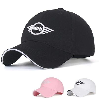 #ad New Mini Cooper Car Logo Baseball Hat Curved Embroidered Unisex Adjustable Cap $15.99