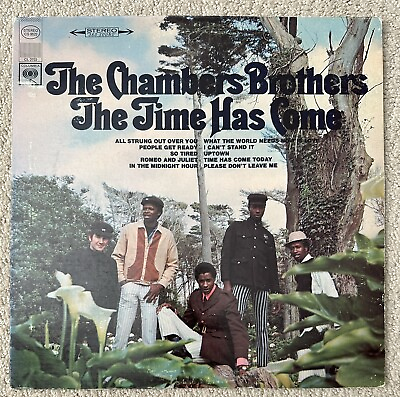 #ad The Chambers Brothers The Time Has Come LP Vinyl 1967 Columbia CS 9522 EX EX $9.49