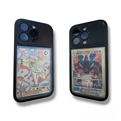 #ad Pokemon case for every iPhone model with space to fit every TCG card C $29.99
