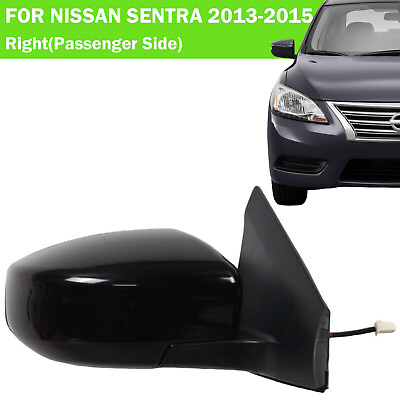 #ad Passenger Side Mirror for Nissan Sentra 2013 2015 Power Adjustbale Car Mirror $57.99