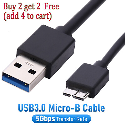 #ad Micro USB 3.0 Cable High Speed Data SYNC For HDD Portable External Hard Drive US $5.48