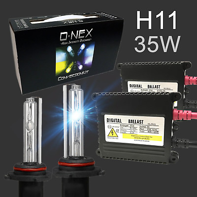 #ad O NEX H11 H8 XENON HID Kit AC 35W Digital Ballasts Super Bright Headlight Bulbs $43.99