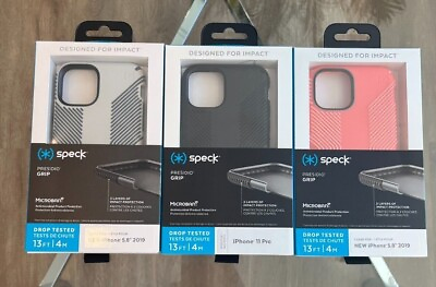 #ad Speck Presidio Grip Case for Apple iPhone 11 Pro fits iPhone XS iPhone X $8.99