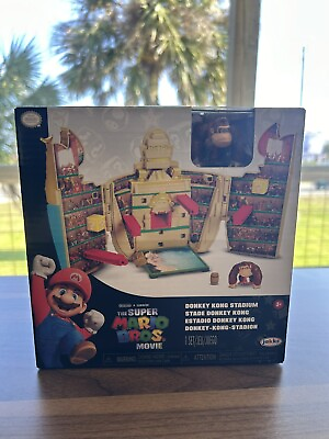 #ad Super Mario Toy Donkey Kong Stadium Figure Playset New $7.99