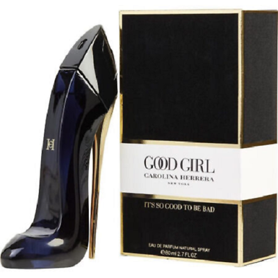 #ad Carolina Herrera Girl Perfume EDP 2.7oz 80ml Black New in Box US Shipping $44.98