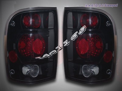 #ad 98 99 00 01 Ford Ranger Altezza Tail Lights Dark Smoke Lamps 1998 1999 2000 2001 $49.88