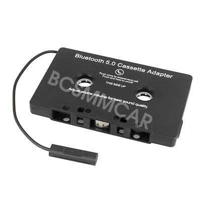 #ad Car Bluetooth Tape Converter Cassette Adapter Player Handsfree Accessories Black $17.90