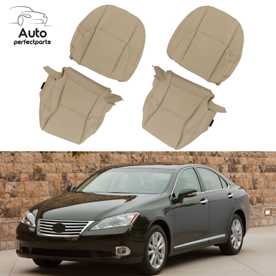 #ad Driver Passenger Seat Cover W Perforated Fit For Lexus ES350 2007 2008 2011 2012 $112.99