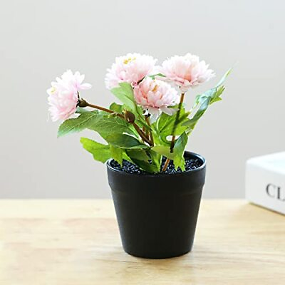 #ad Artificial Hydrangea Bouquet Silk Hydrangea Flower with Vase Flower Décor Arr... $19.44