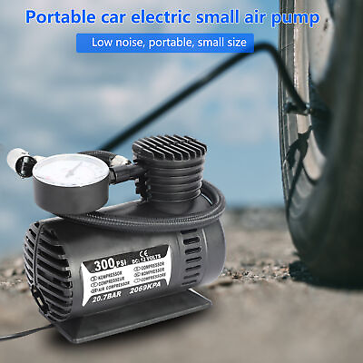 #ad Air Compressor Car Tyre Pump Heavy Duty Inflator 300psi 12v Electric Compact $11.99