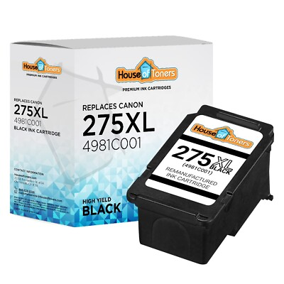 #ad For Canon PG 275XL Black Ink Cartridge for PIXMA TS3520 TS3522 SHOW INK LEVEL $16.95