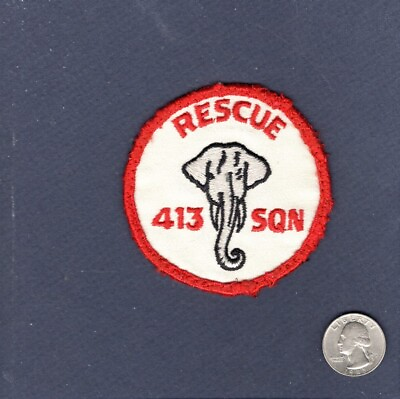 #ad 413 TUSKERS Tactical Transport amp; Rescue Squadron RCAF C 130 Hercules Patch $3.99