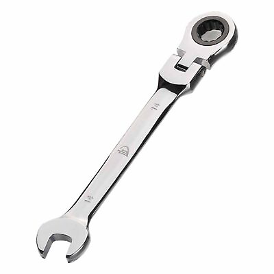 #ad 8 19mm Spanner Rust proof Sturdy Convenient 72 tooth Ratchet Wrench Chrome 10mm $10.37