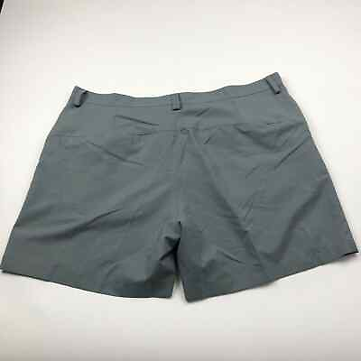 #ad Adidas 40 Actual 40W Gray Thin Stretch Casual Flat Front Walking Shorts $6.64