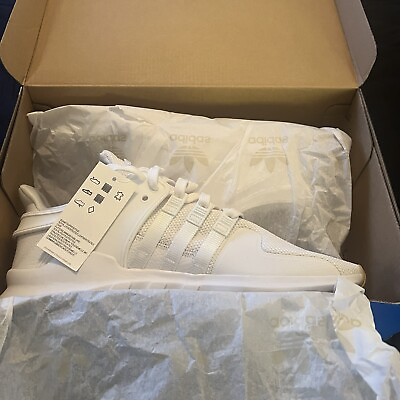 #ad Size 10.5 adidas EQT Support ADV Triple White *new* NEVER WORN $74.99
